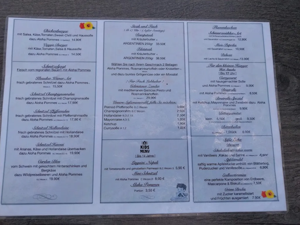 Menu_Aloha Bar and Grill_Hückelhoven_image_1