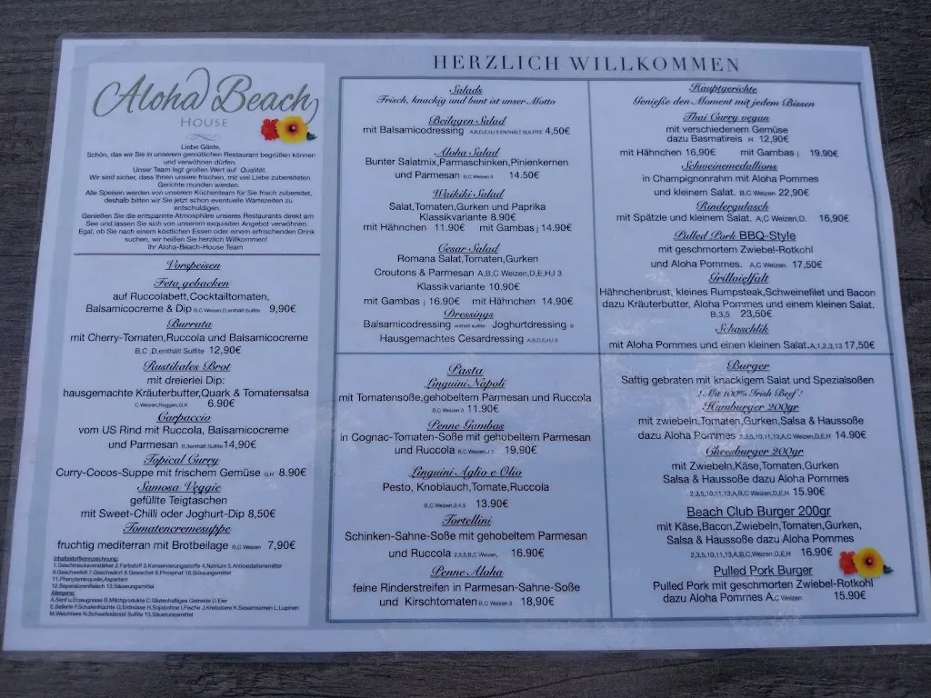 Menu_Aloha Bar and Grill_Hückelhoven_image_2