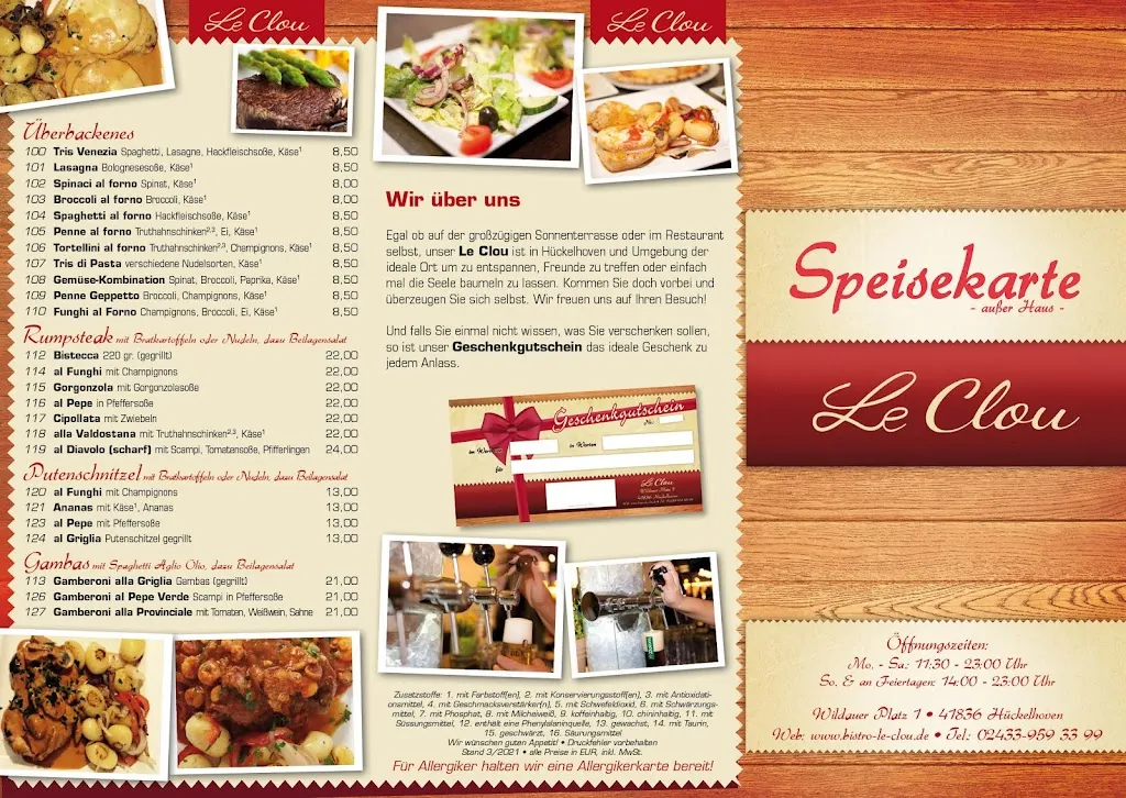 Menu_Bistro Le Clou_Hückelhoven_image_1