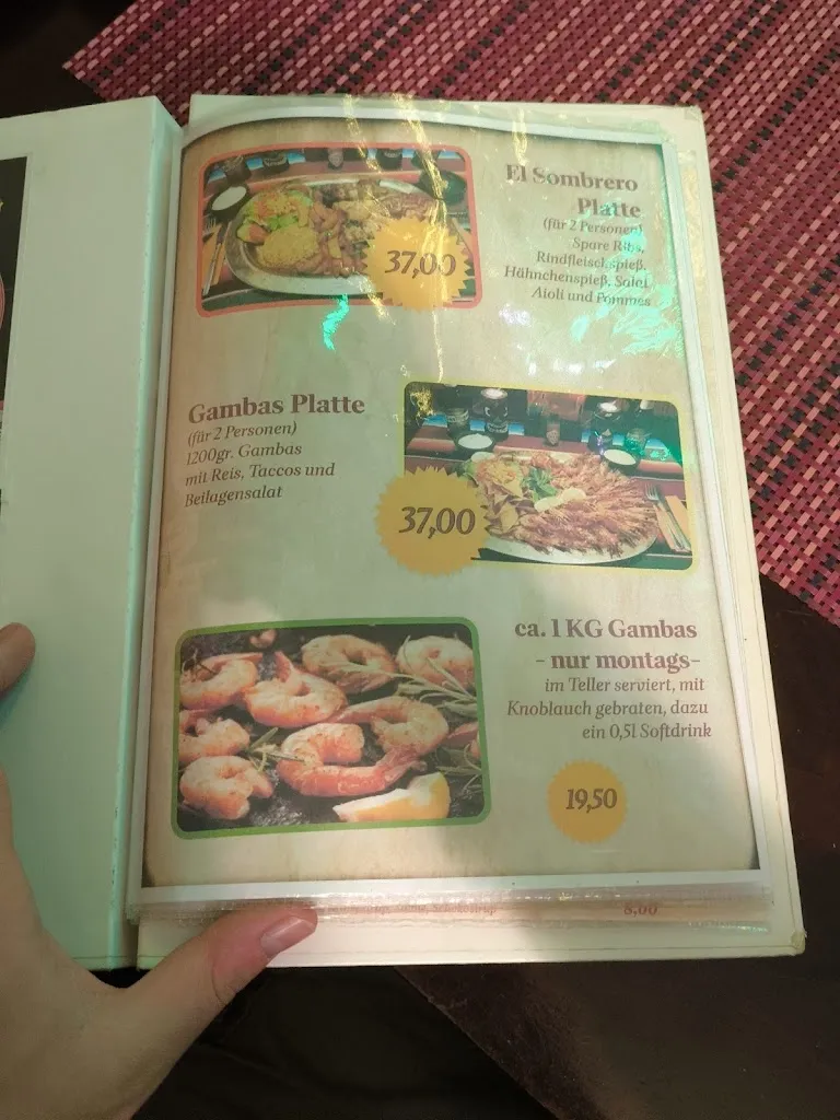 Menu_El Sombrero Hückelhoven_Hückelhoven_image_2