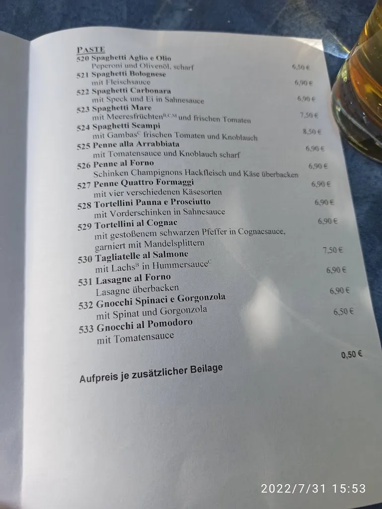 Menu_Restaurant Pizzeria Pavillon_Gauting_image_1