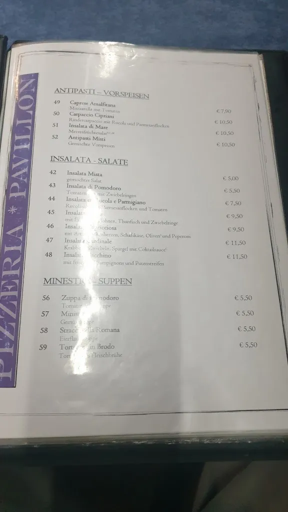 Menu_Restaurant Pizzeria Pavillon_Gauting_image_3