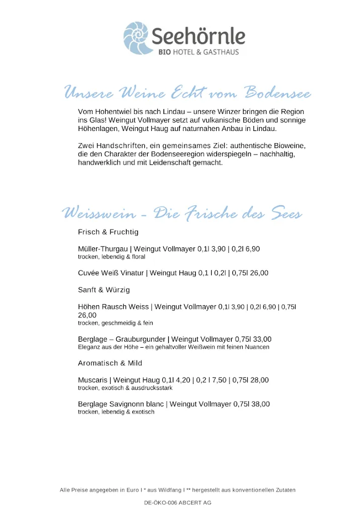 Menu_Seehörnle Bio-Hotel und Restaurant_Gaienhofen_image_1