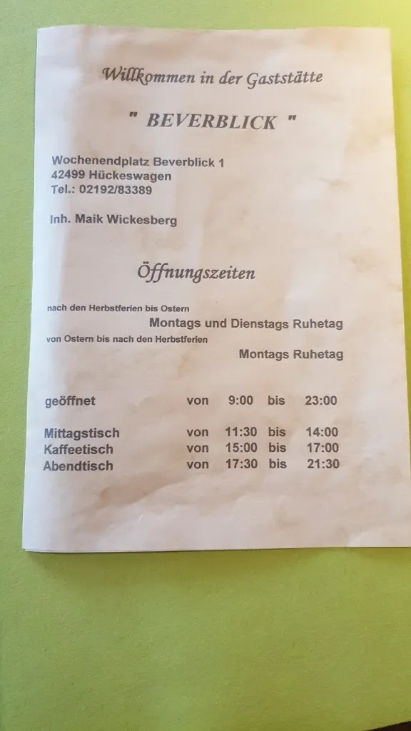 Menu_Freizeitparadies Beverblick Campingplatz Gaststätte Restaurant_Hückeswagen_image_2