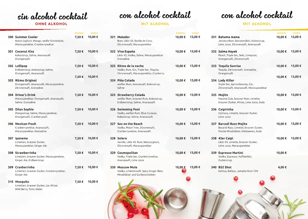 Menu_Ritmo Tapas-Bar-Restaurant, GF Cafer Tansoy_Höxter_immagine_2