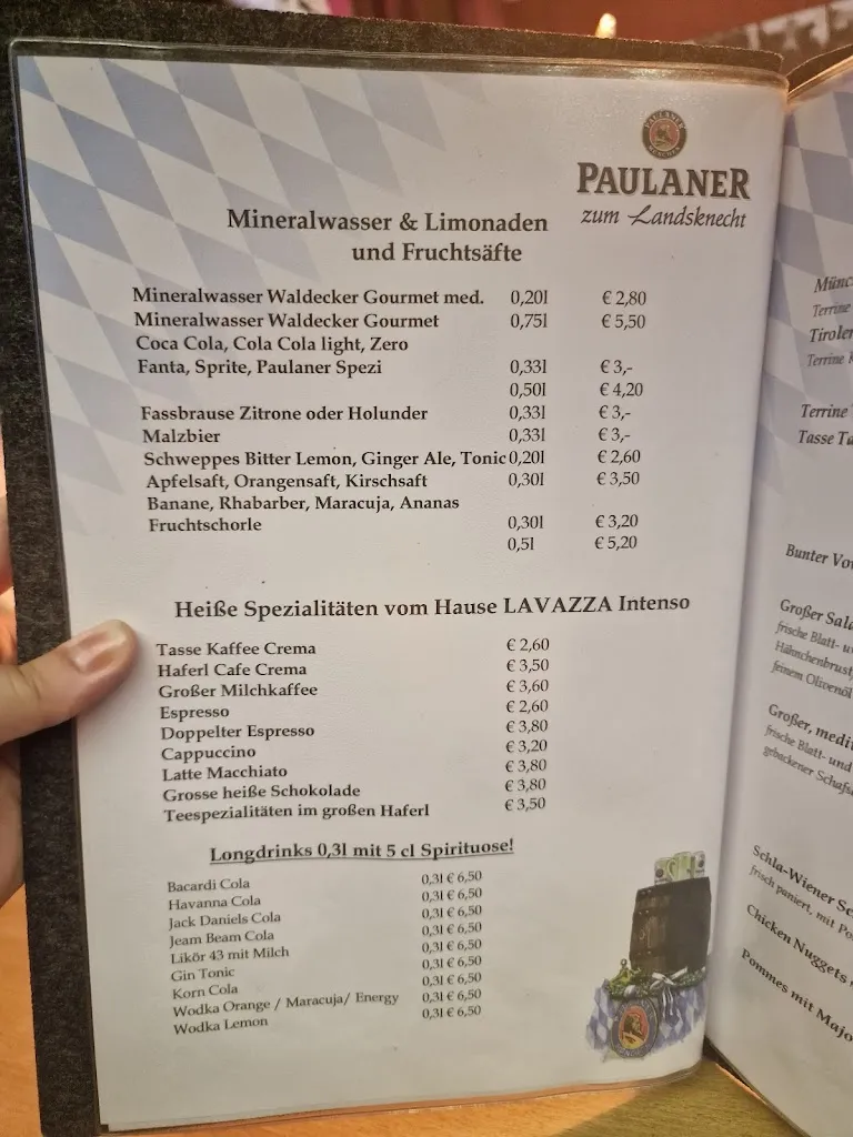Menü_Paulaner Wirtshaus im Landsknecht_Höxter_Bild_2
