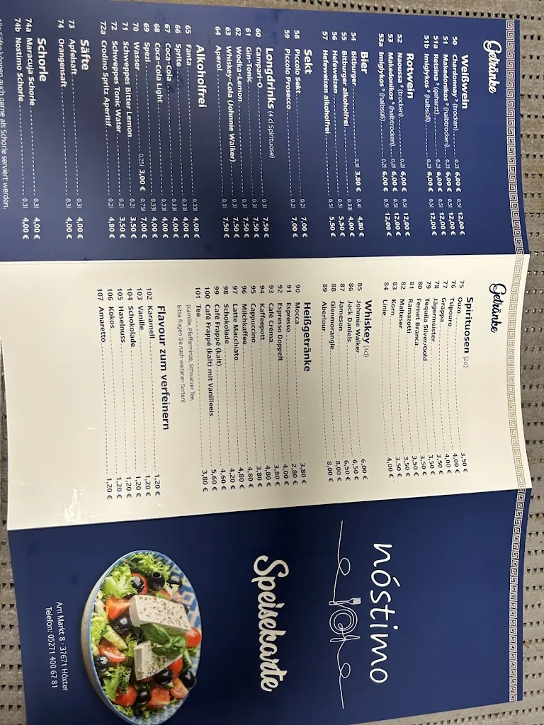Menu_Nostimo Brasserie griechische Küche_Höxter_image_3