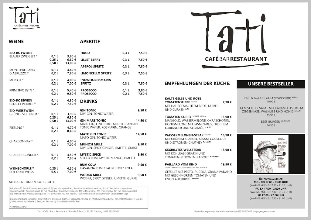 Menu_Tati - Restaurant, Café & Bar_Gauting_image_1