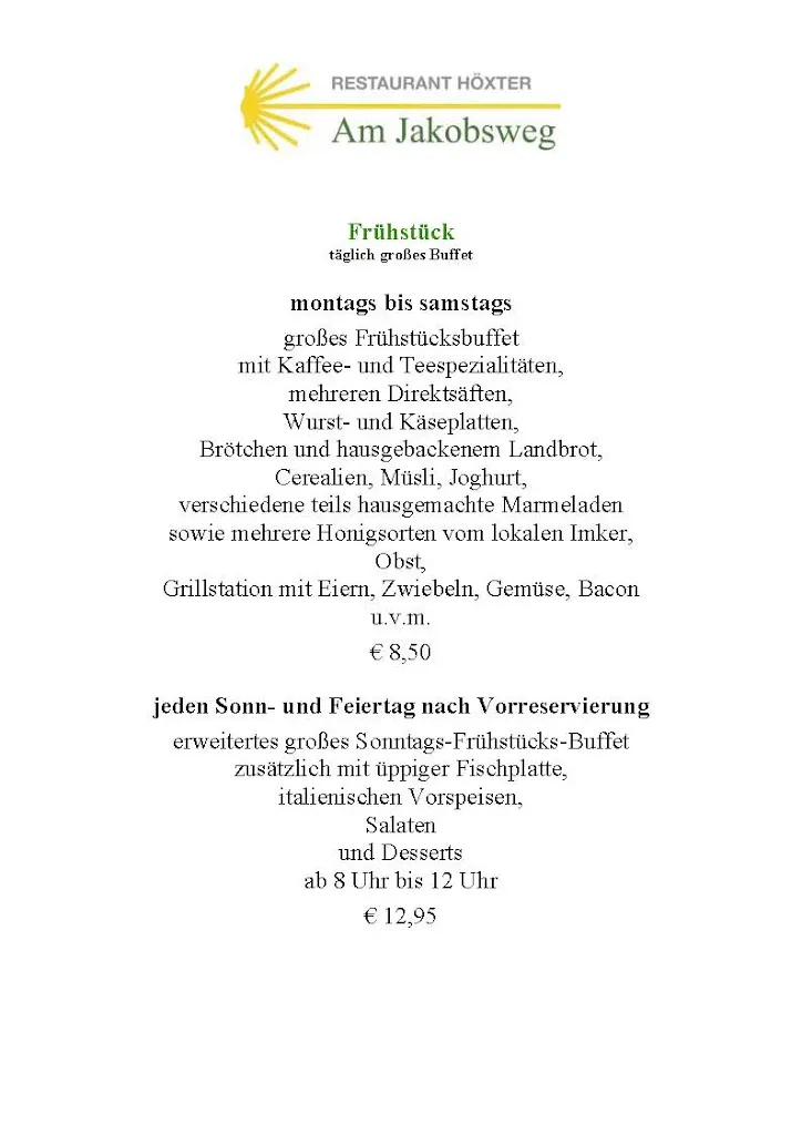 Menu_Restaurant Höxter Am Jakobsweg_Höxter_immagine_4