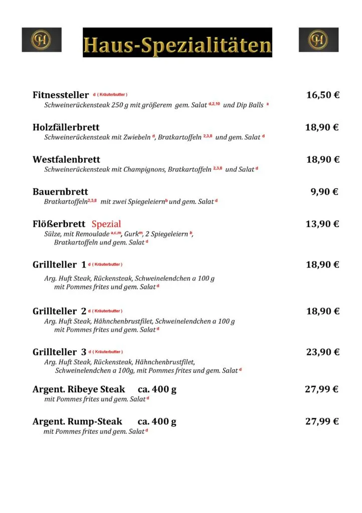 Menu_Hotel und Restaurant Corveyer Hof_Höxter_image_3