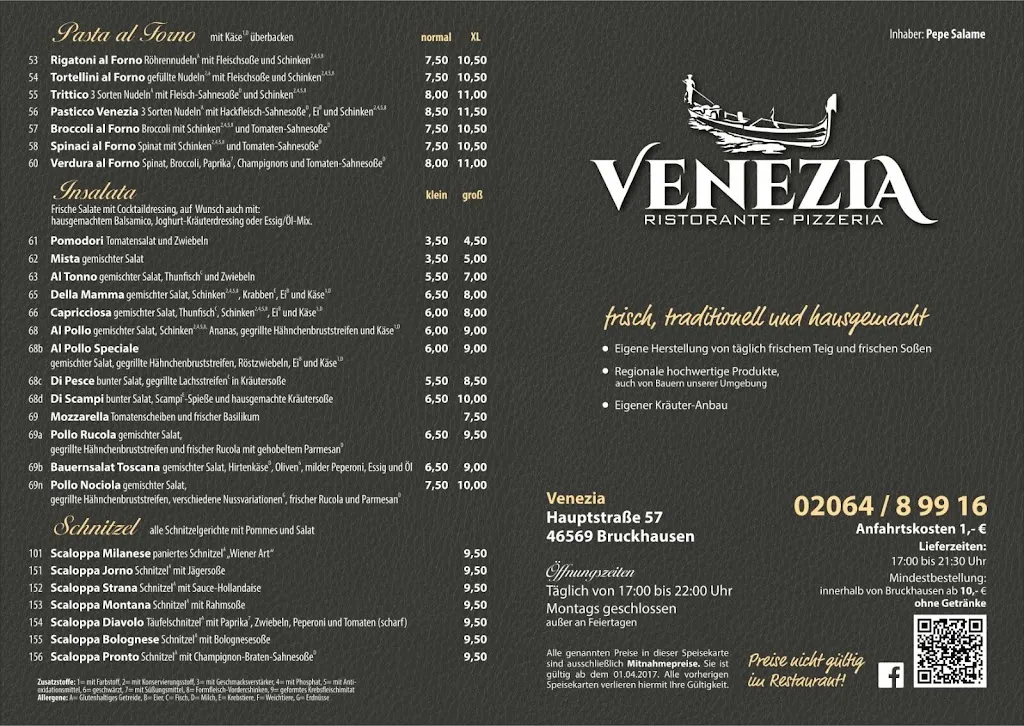 Menu_Restaurant Pizzeria Venezia_Hünxe_image_3