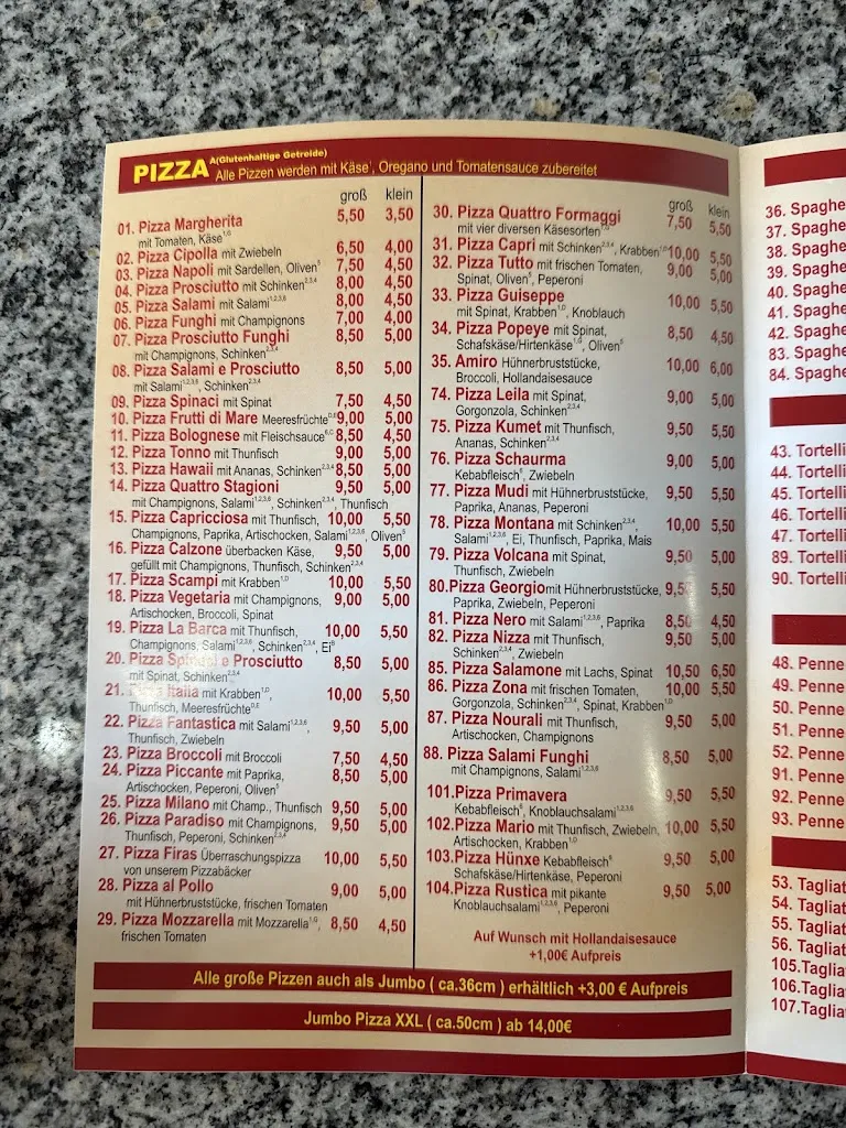 Menu_Pizzeria La Barca_Hünxe_image_2