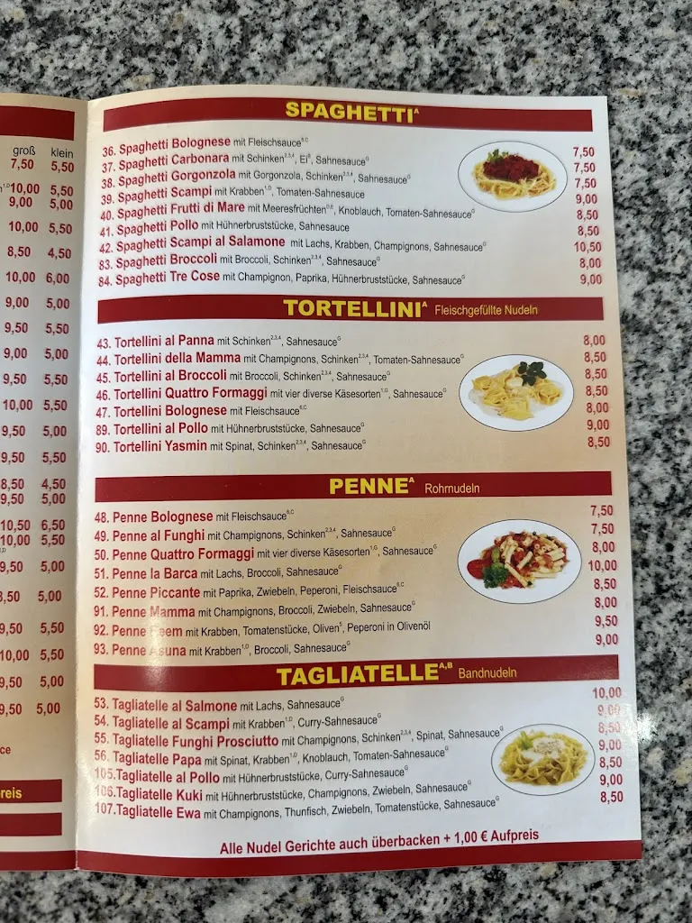 Menu_Pizzeria La Barca_Hünxe_image_3