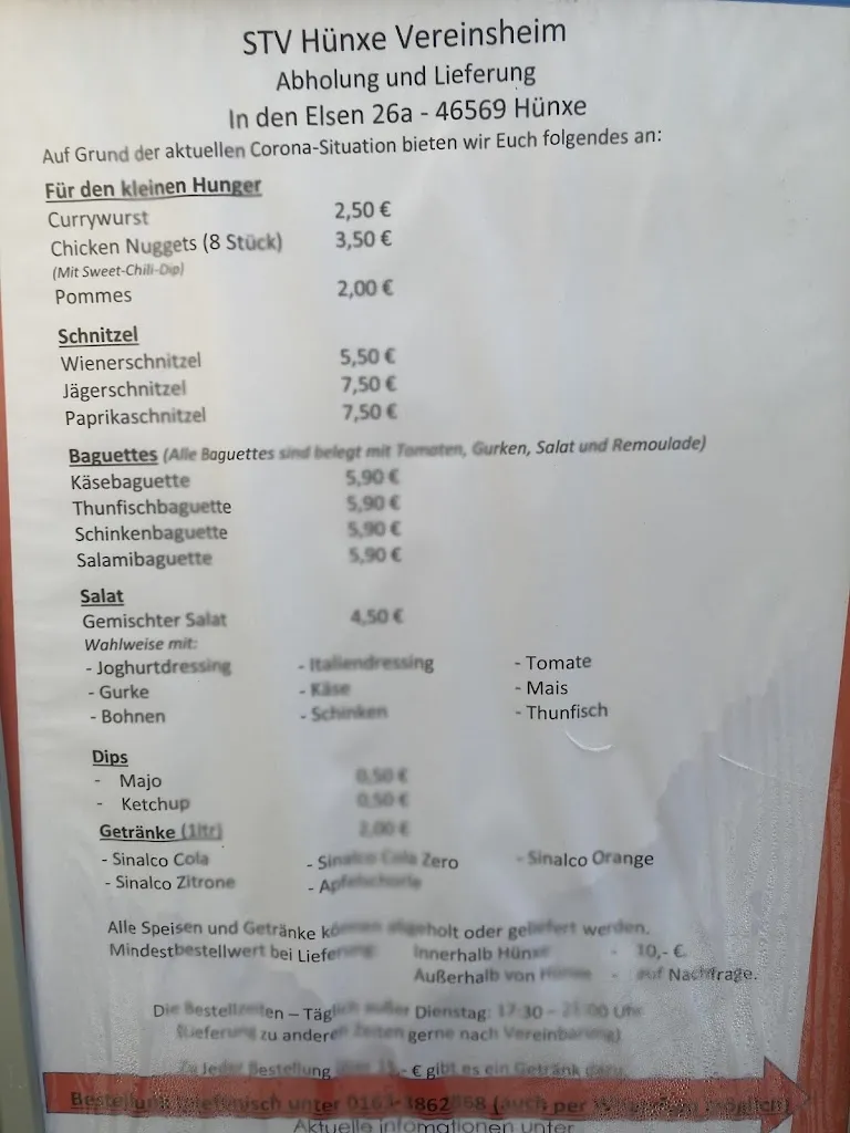 Menu_Vereinsheim Hünxe_Hünxe_image_1