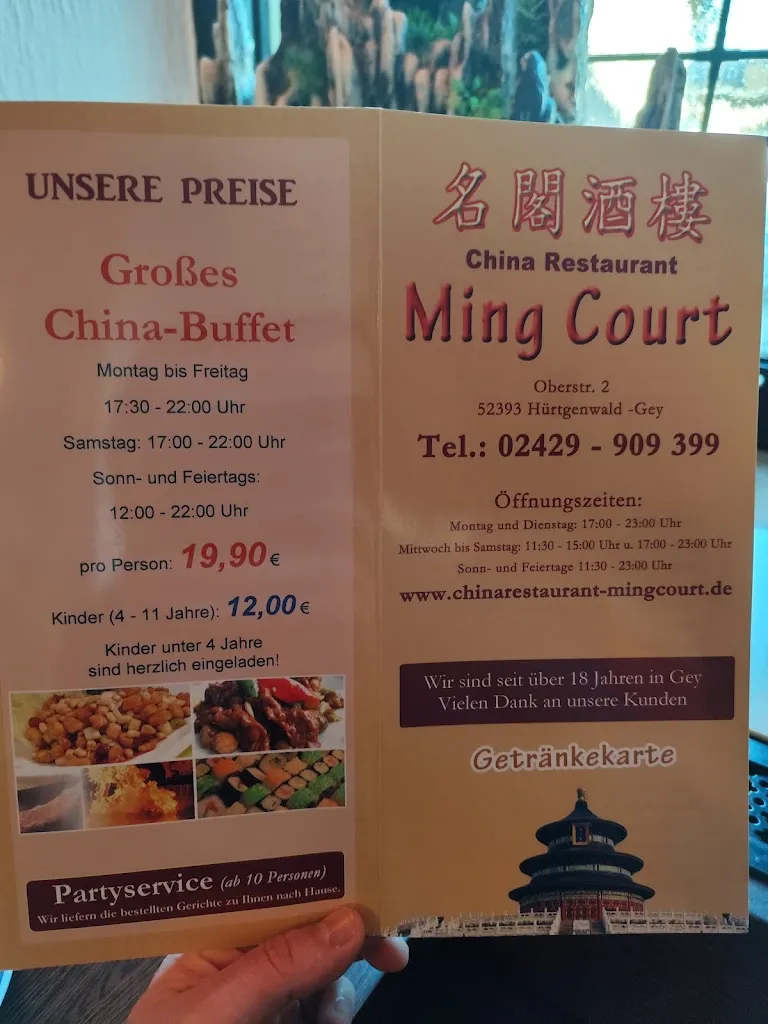 Menu_Ming Court_Hürtgenwald_image_1
