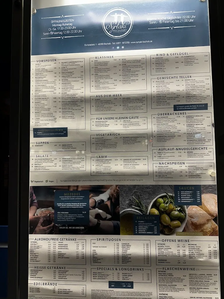 Menu_Restaurant Syrtaki_Bocholt_immagine_1