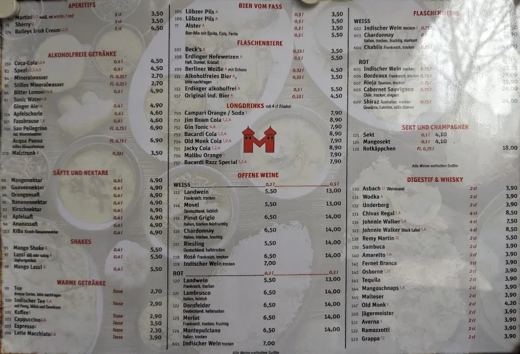 Menu_Indisches Restaurant Maharadscha_Berlin_image_3