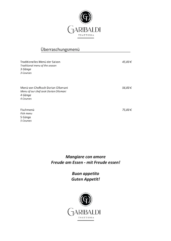 Menu_Trattoria Garibaldi_Iserlohn_immagine_2