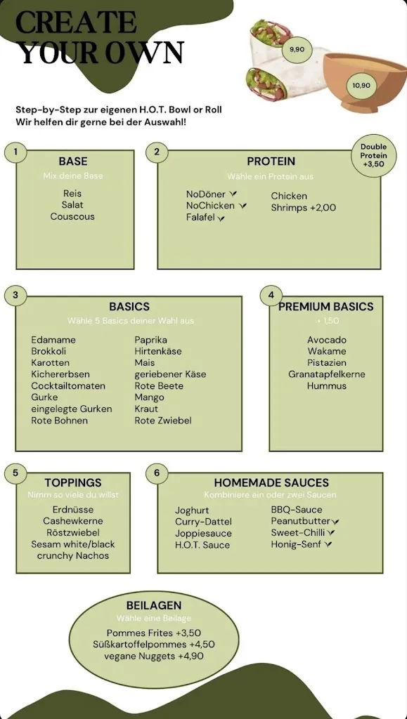 Menu_House of Taste_Ibbenbüren_image_1