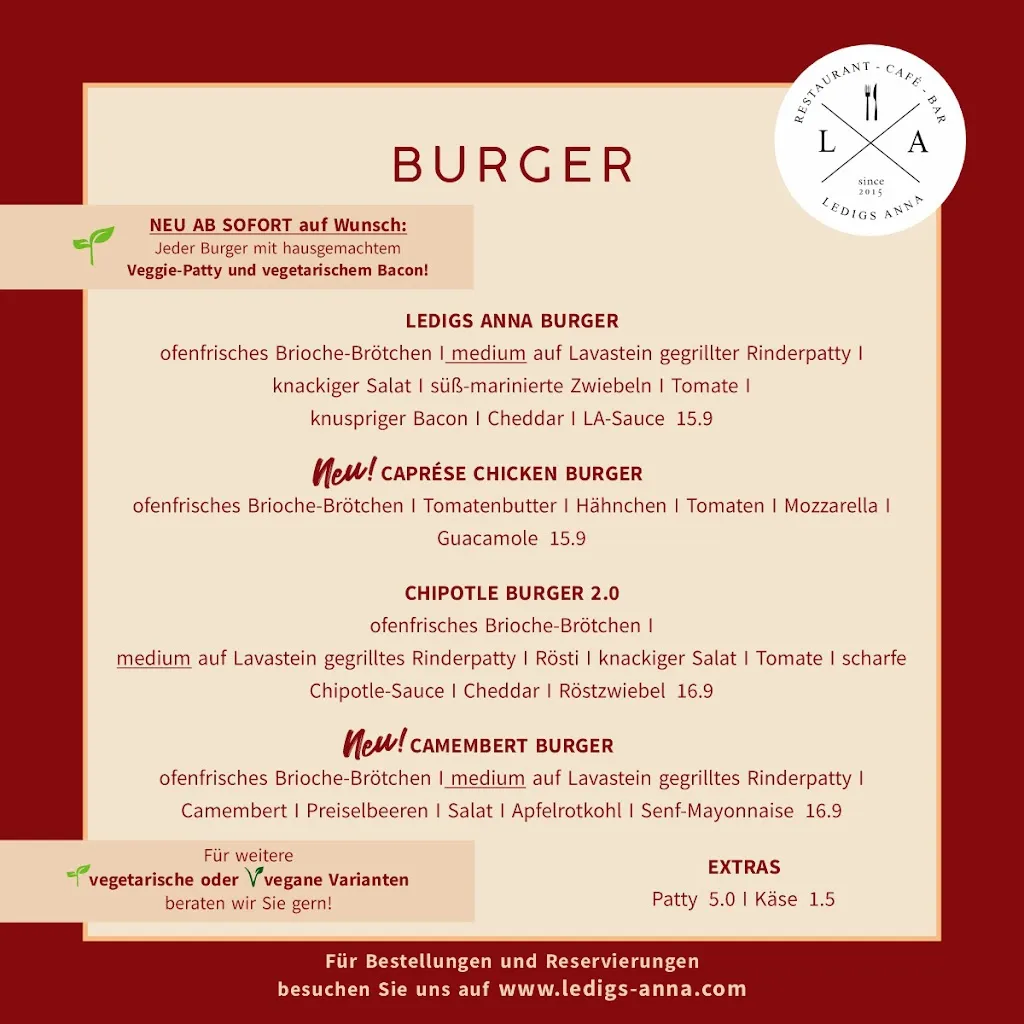 Menu_Ledigs Anna - Restaurant/Café_Ibbenbüren_image_1