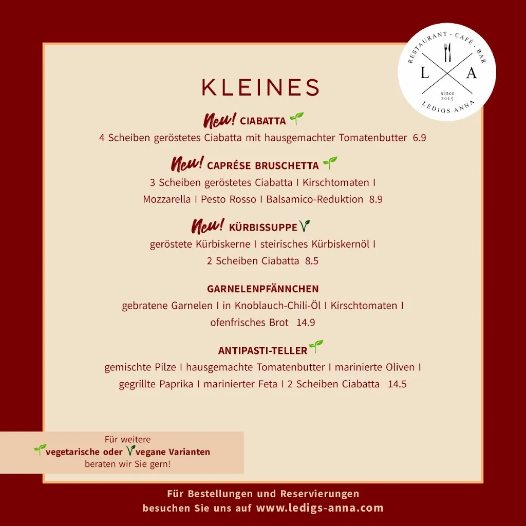 Menu_Ledigs Anna - Restaurant/Café_Ibbenbüren_image_4