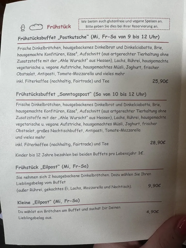 Menu_Das Cafe am Alten Posthof_Ibbenbüren_immagine_1