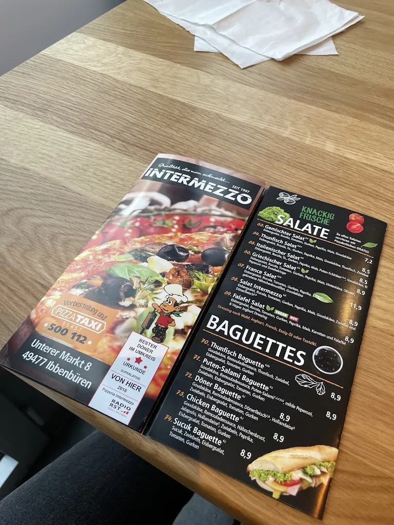 Menu_Pizzeria INTERMEZZO Ibbenbüren_Ibbenbüren_image_3