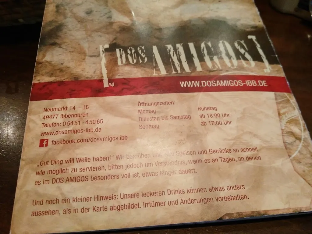 Menu_Dos Amigos_Ibbenbüren_image_2