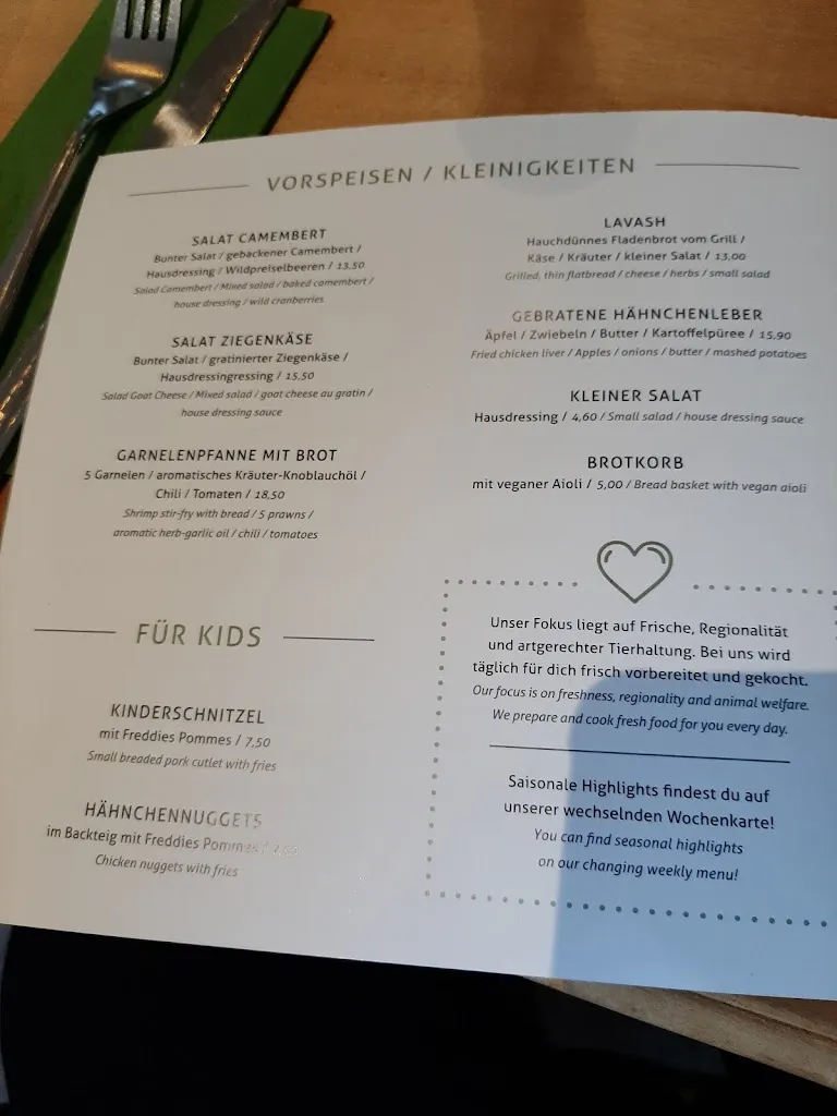 Menu_Freddies Restaurant_Hürth_image_2