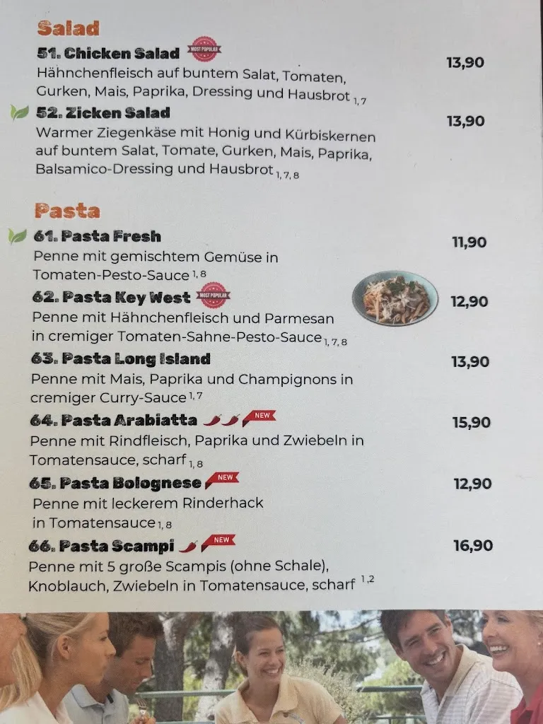 Menu_Long Island Restaurant Cocktailbar Cafe'_Hürth_image_1