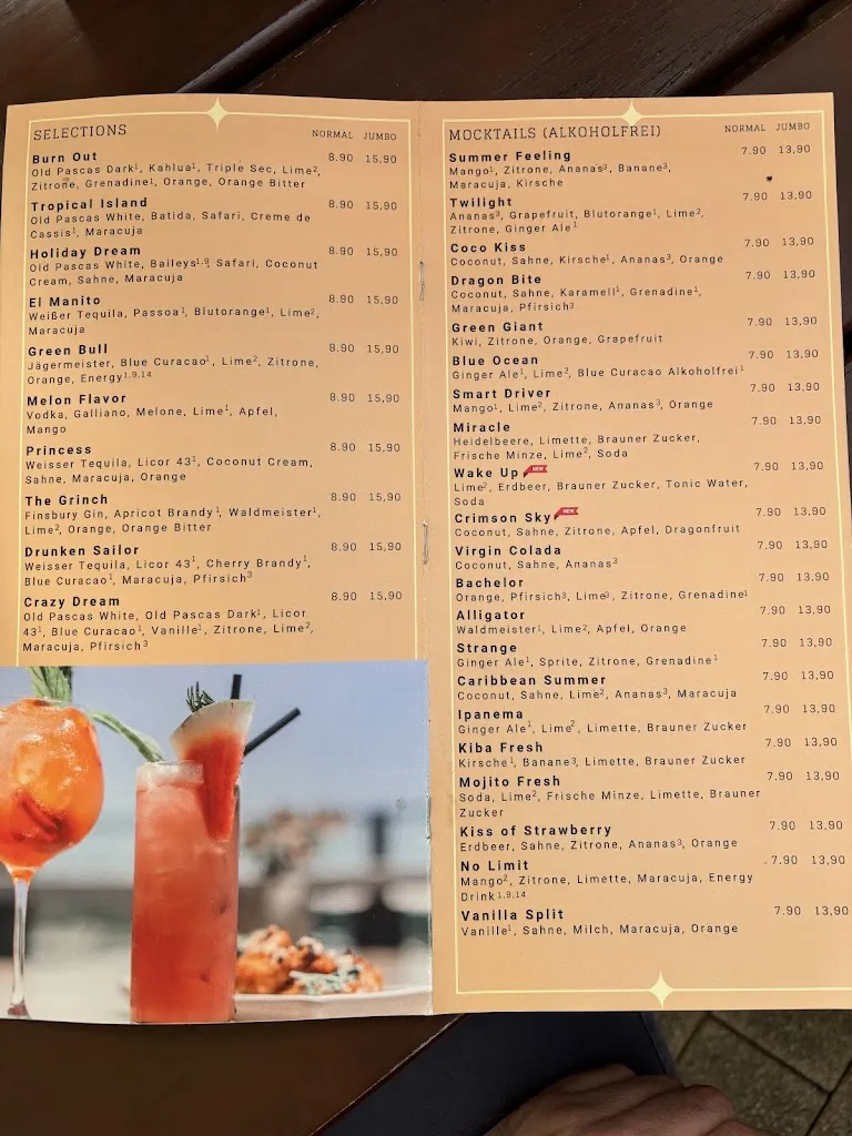 Menu_Long Island Restaurant Cocktailbar Cafe'_Hürth_image_3