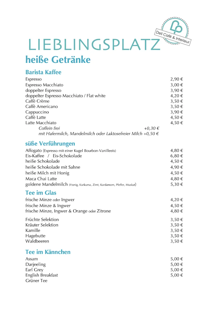 Menu_Lieblingsplatz-Hürth Deli Cafe & Interieur_Hürth_immagine_2