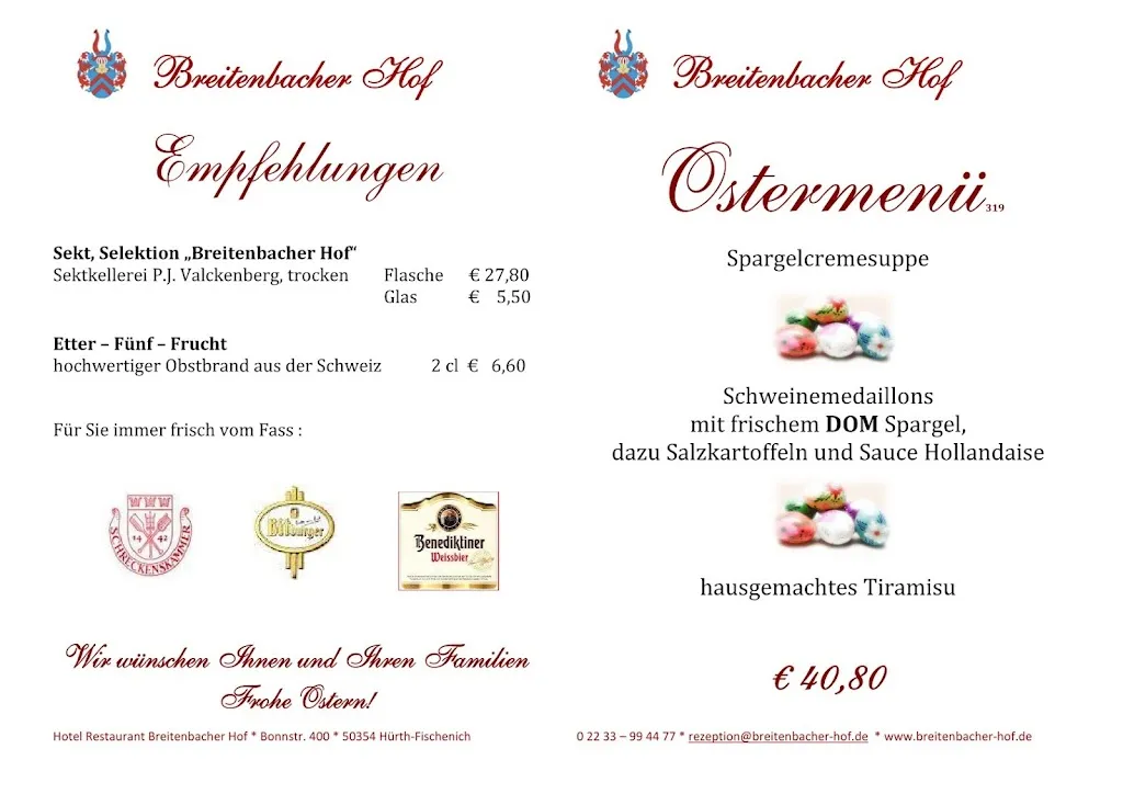 Menu_Restaurant im Breitenbacher Hof_Hürth_immagine_4