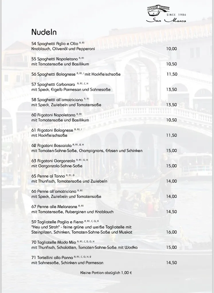 Menu_Ristorante Pizzeria San Marco_Hürth_image_3