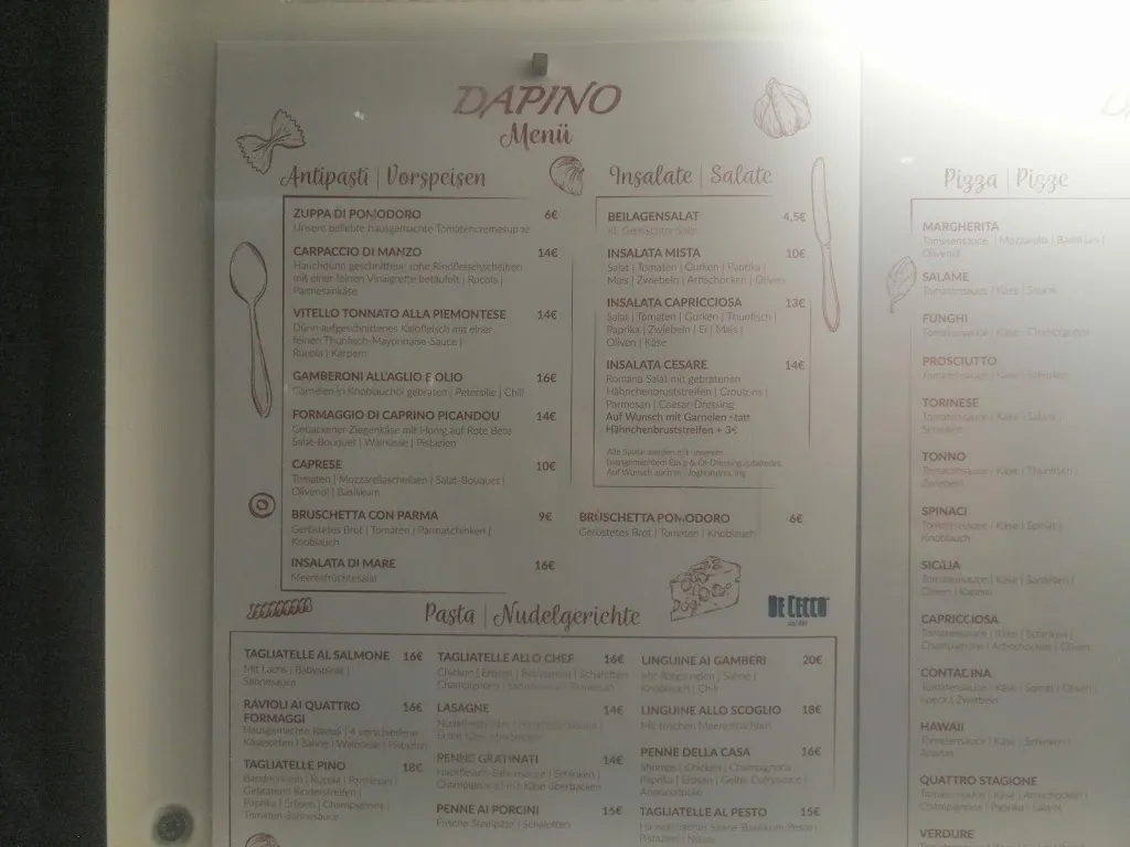 Menu_Ristorante-Pizzeria Dapino_Hürth_image_2