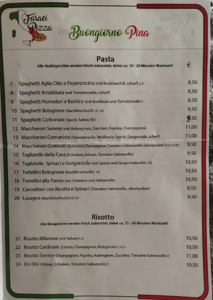 Menu_Faraci Pizza_Hürth_image_2