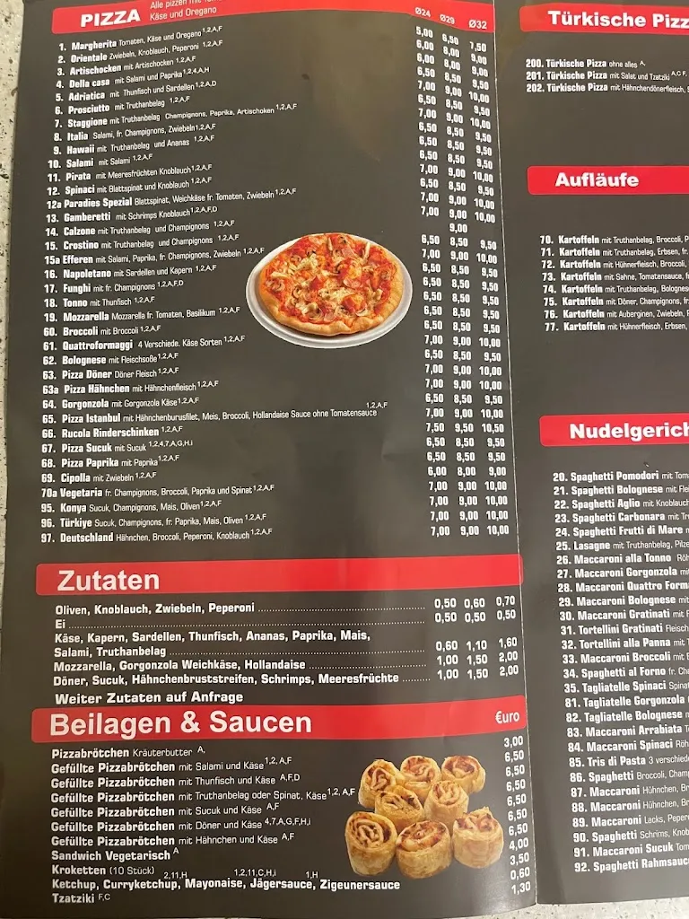 Menu_Pizza Paradies_Hürth_image_1
