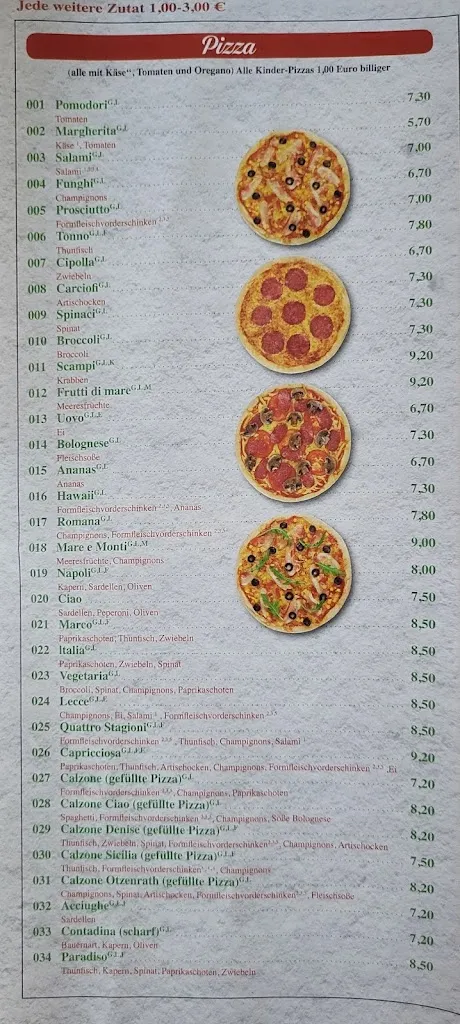 Menu_Pizzeria Ciao_Jüchen_image_4