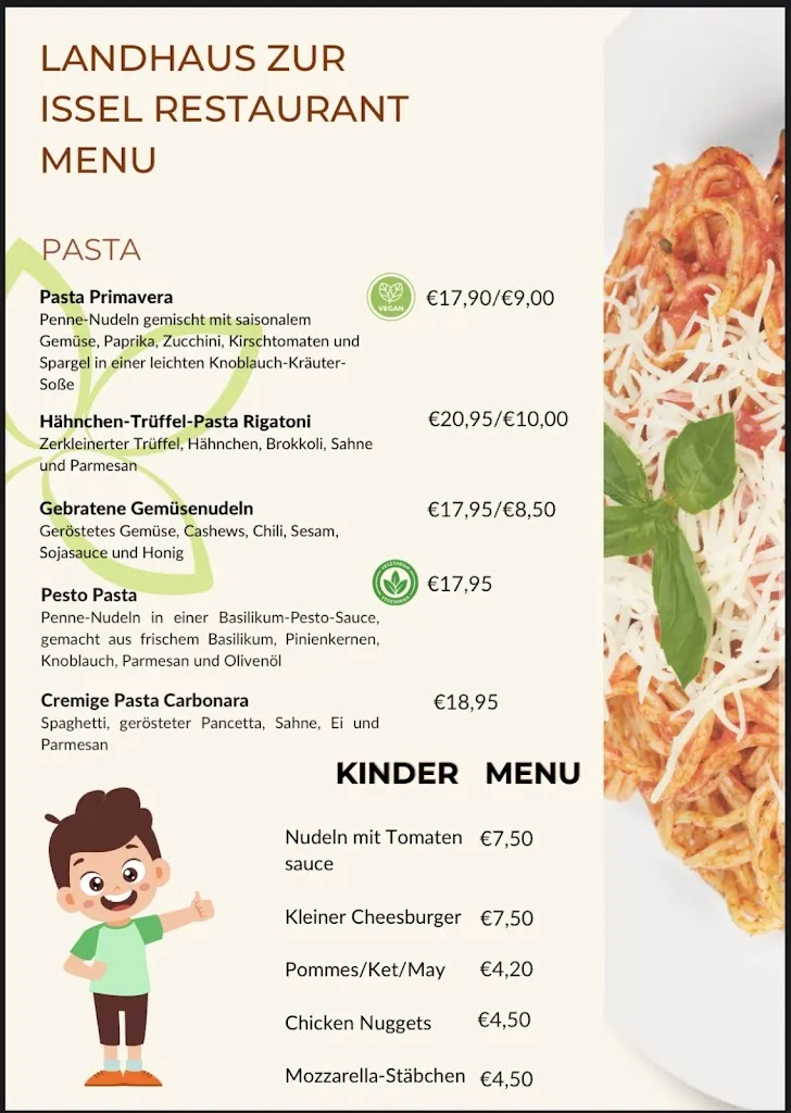 Menu_Landhaus zur Issel Restaurant Bar & Grill_Isselburg_image_3