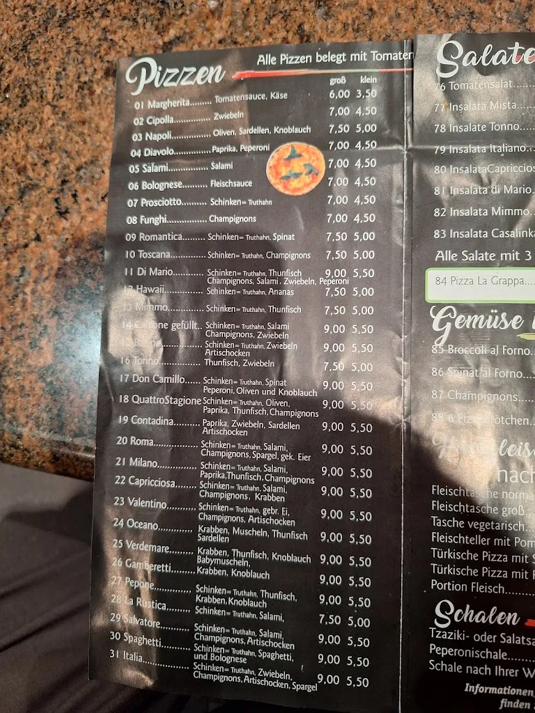 Menu_Pizzeria La Rustica_Isselburg_immagine_4