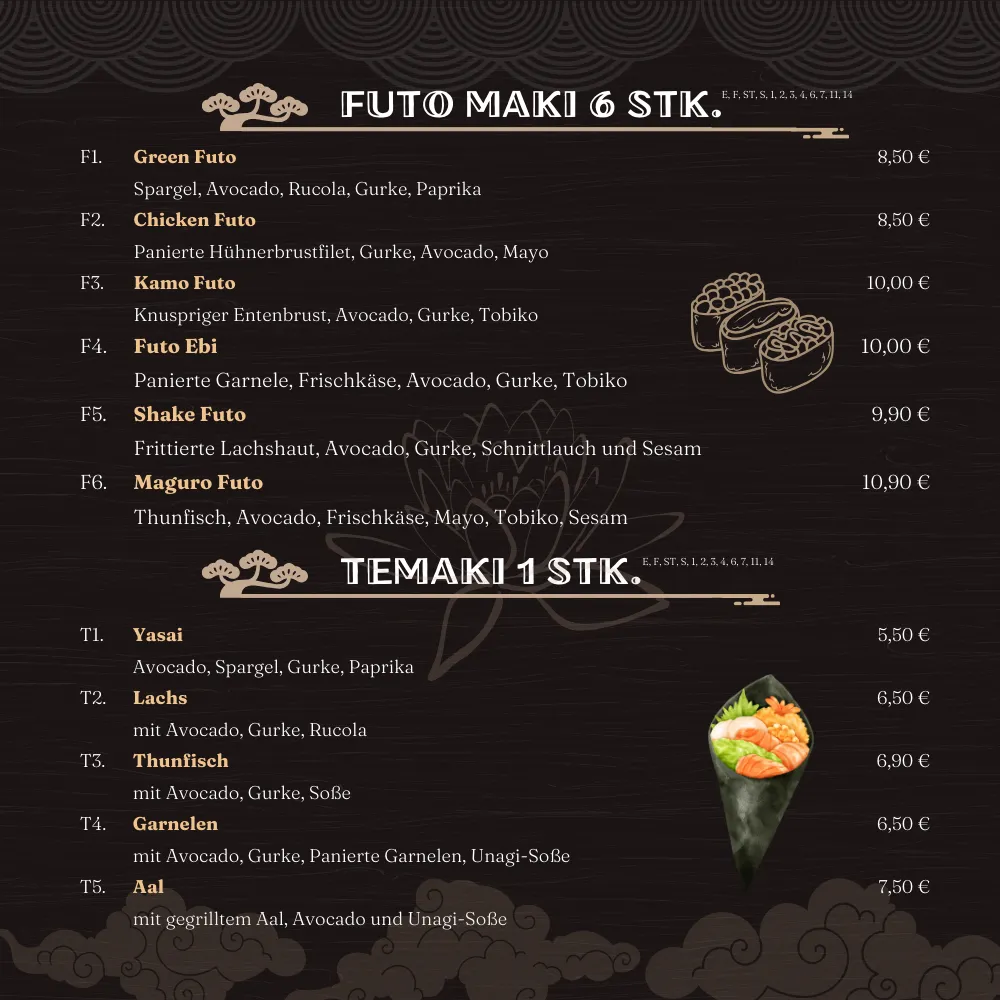 Menu_Xin Chao 24 Restaurant _Köln_immagine_2