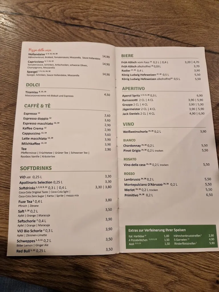 Menu_Ciao Bella Köln Arcaden_Köln_image_1