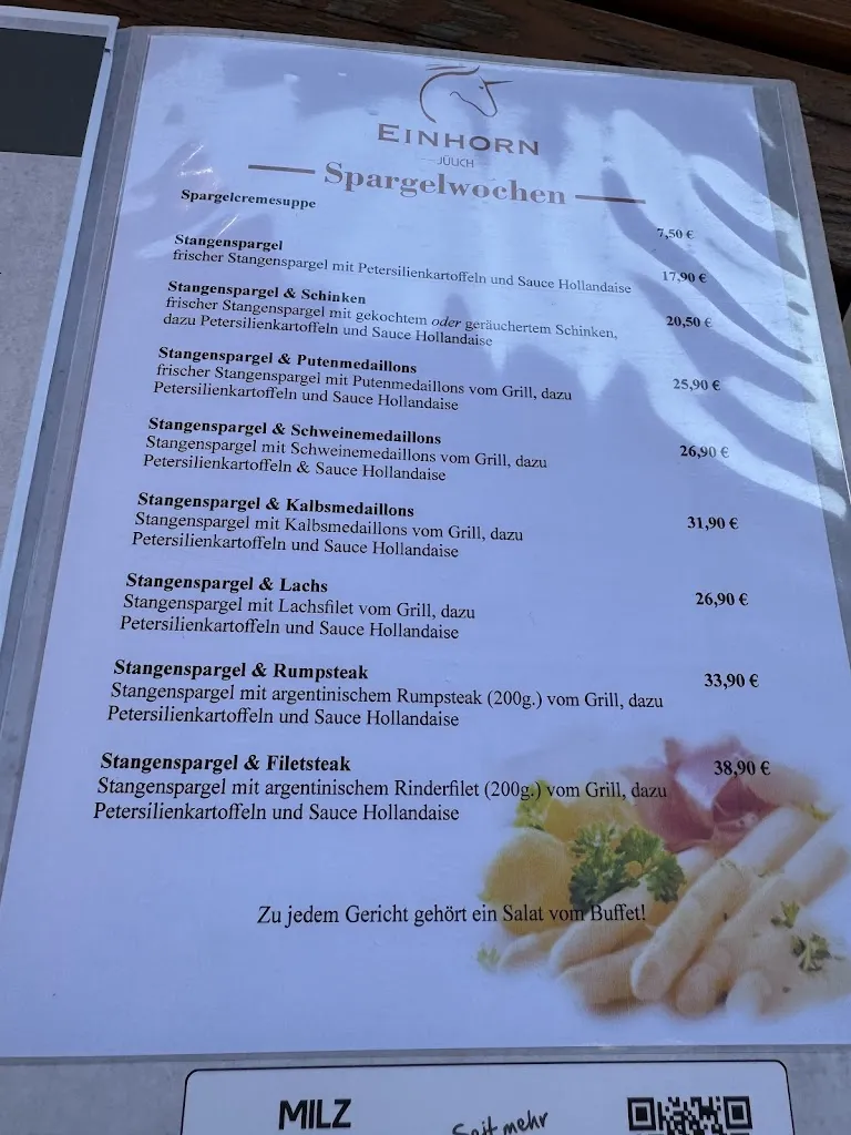 Menu_Restaurant Einhorn_Jülich_image_2