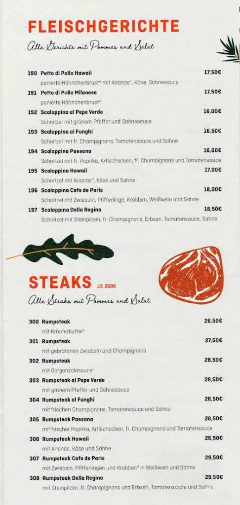 Menu_Della Regina_Jülich_image_2