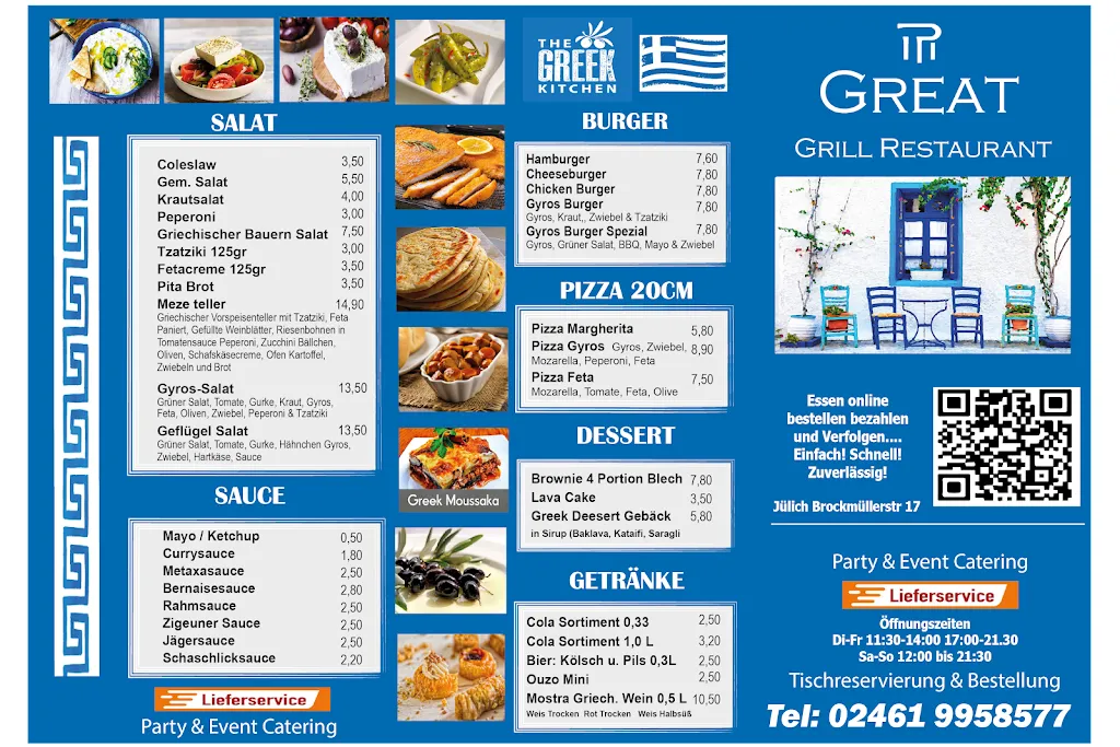 Menu_Great Restaurant_Jülich_image_1