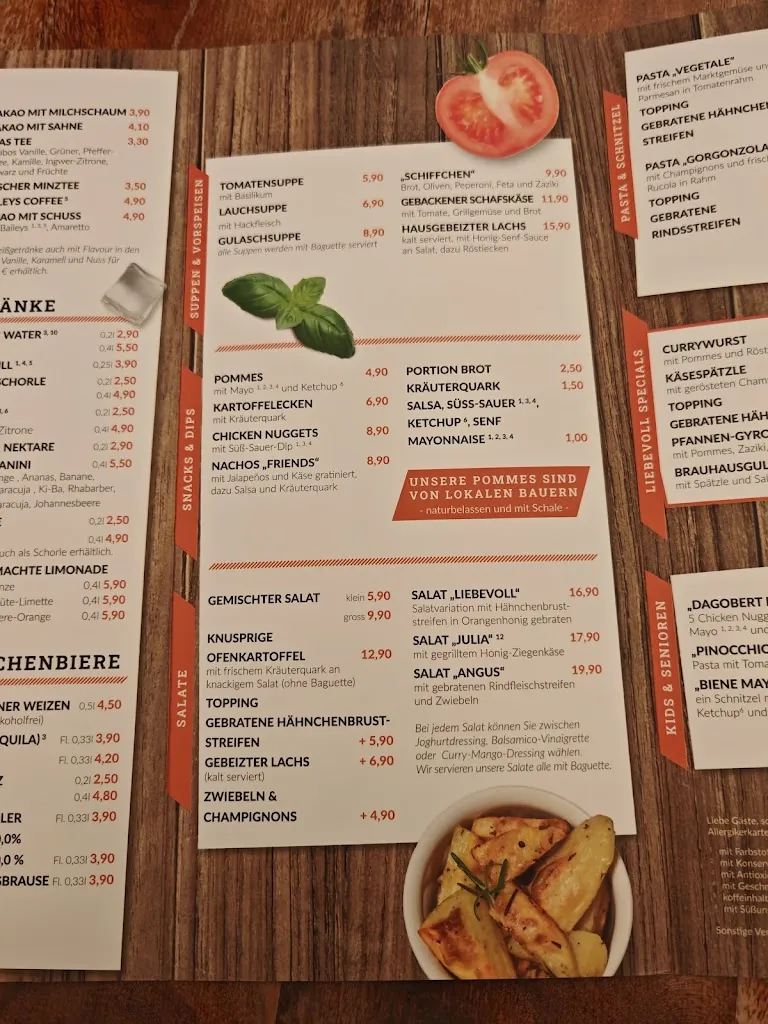 Menu_Restaurant Liebevoll_Jülich_immagine_3
