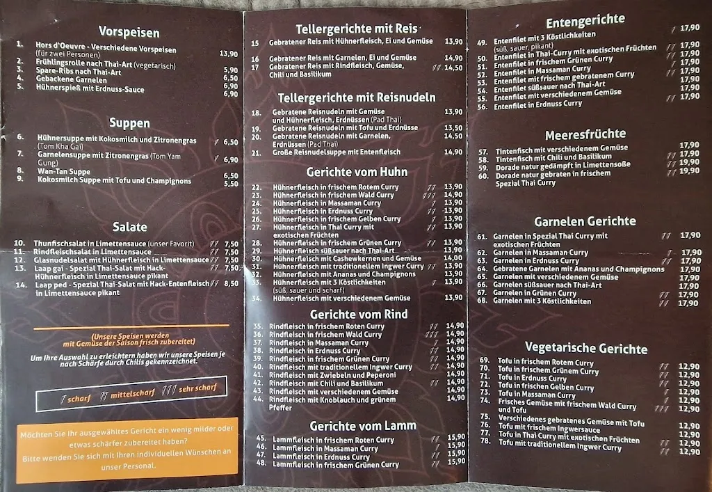 Menu_Restaurant My Thai_Jülich_immagine_1