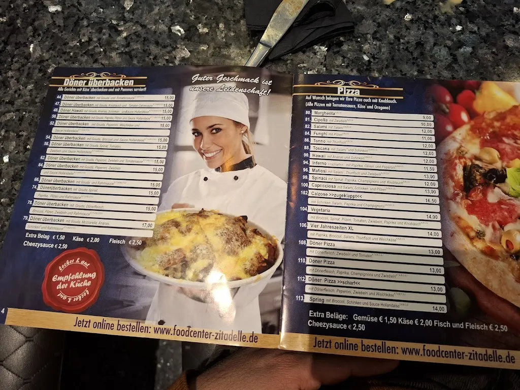 Menu_Food center Zitadelle JÜLICH_Jülich_image_2