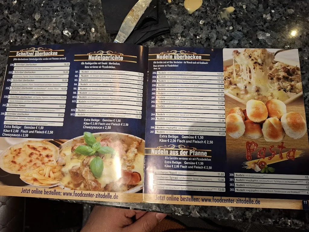 Menu_Food center Zitadelle JÜLICH_Jülich_image_3