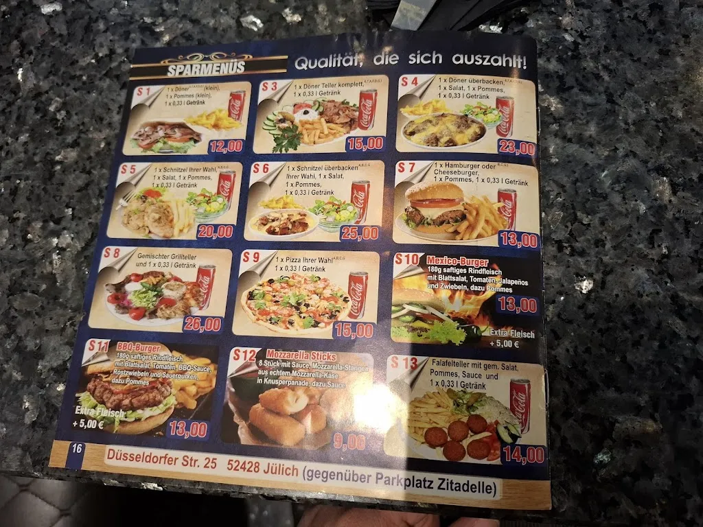 Menu_Food center Zitadelle JÜLICH_Jülich_image_4